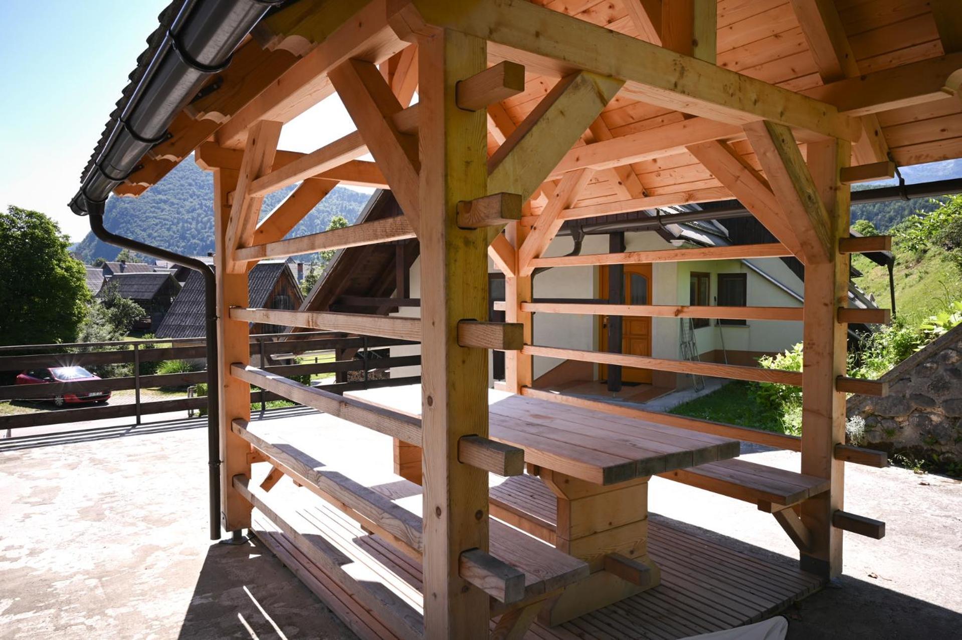 Apartma Pri Bizjaku Bohinji-tó Kültér fotó